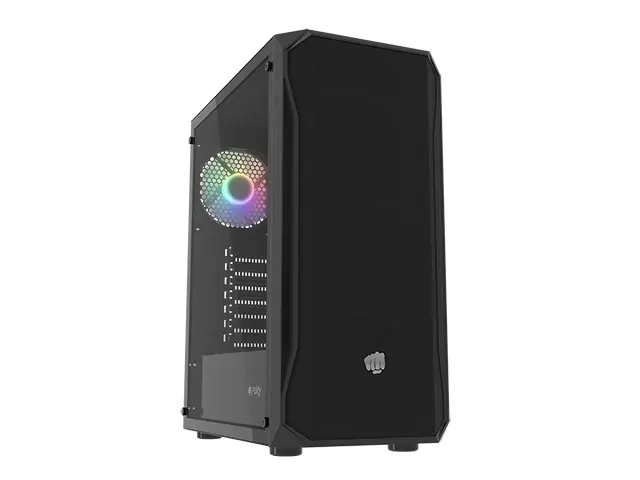 Κουτί υπολογιστή, Fury PC Case Shobo SH4 RGB Midi Tower, Window, μαύρο - image 8