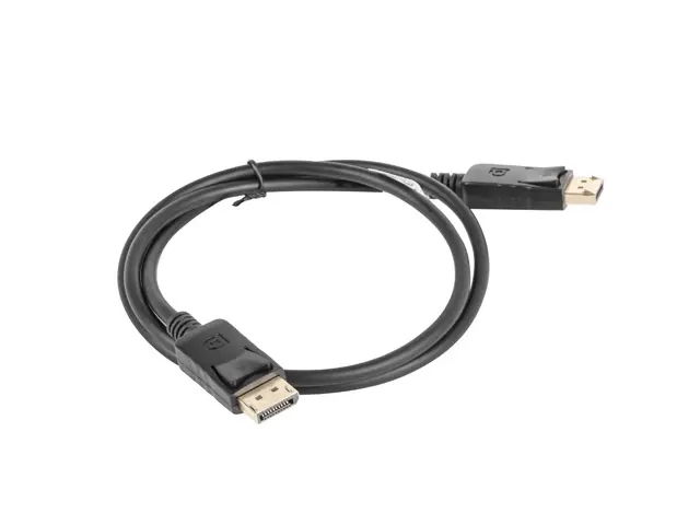 Καλώδιο, Lanberg DisplayPort M/M cable 1m 4K, μαύρο - image 1