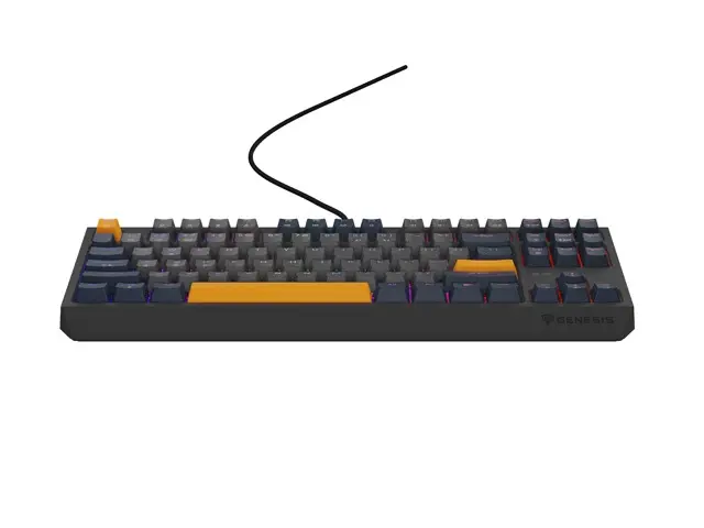 Клавиатура, Genesis Gaming Keyboard Thor 230 TKL Naval Blue Negative US RGB Mechanical Outemu Panda - image 9