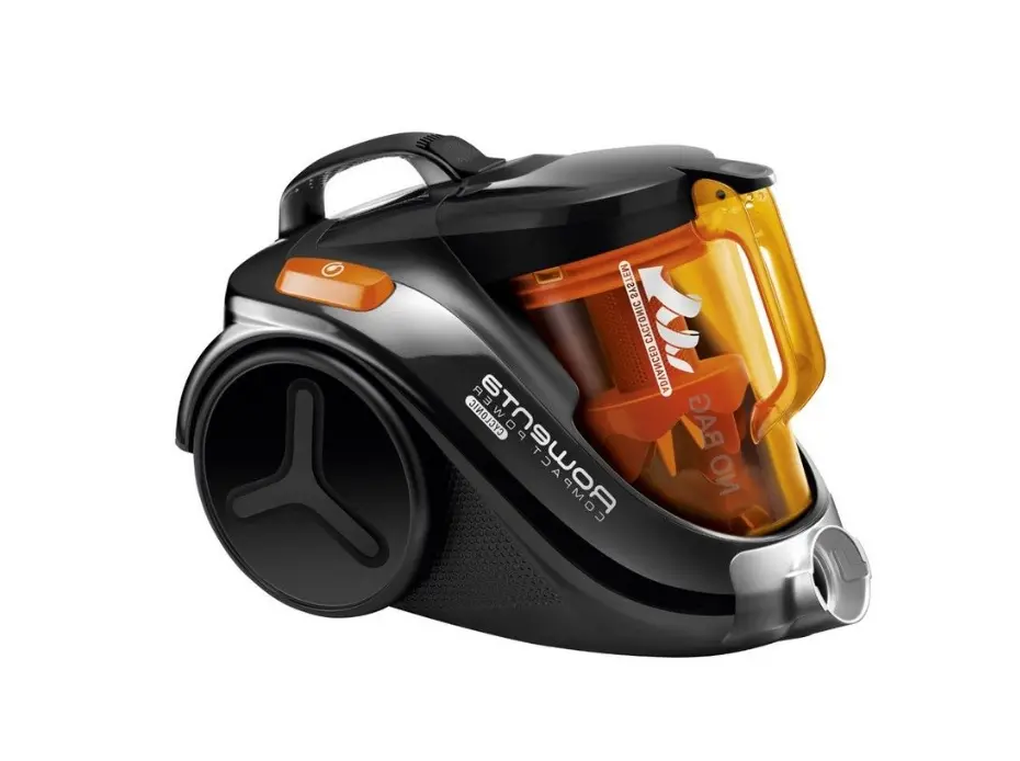 Прахосмукачка, Rowenta RO3753EA, Compact Power (black/orange) - 750W, ACAA, parquet - image 2