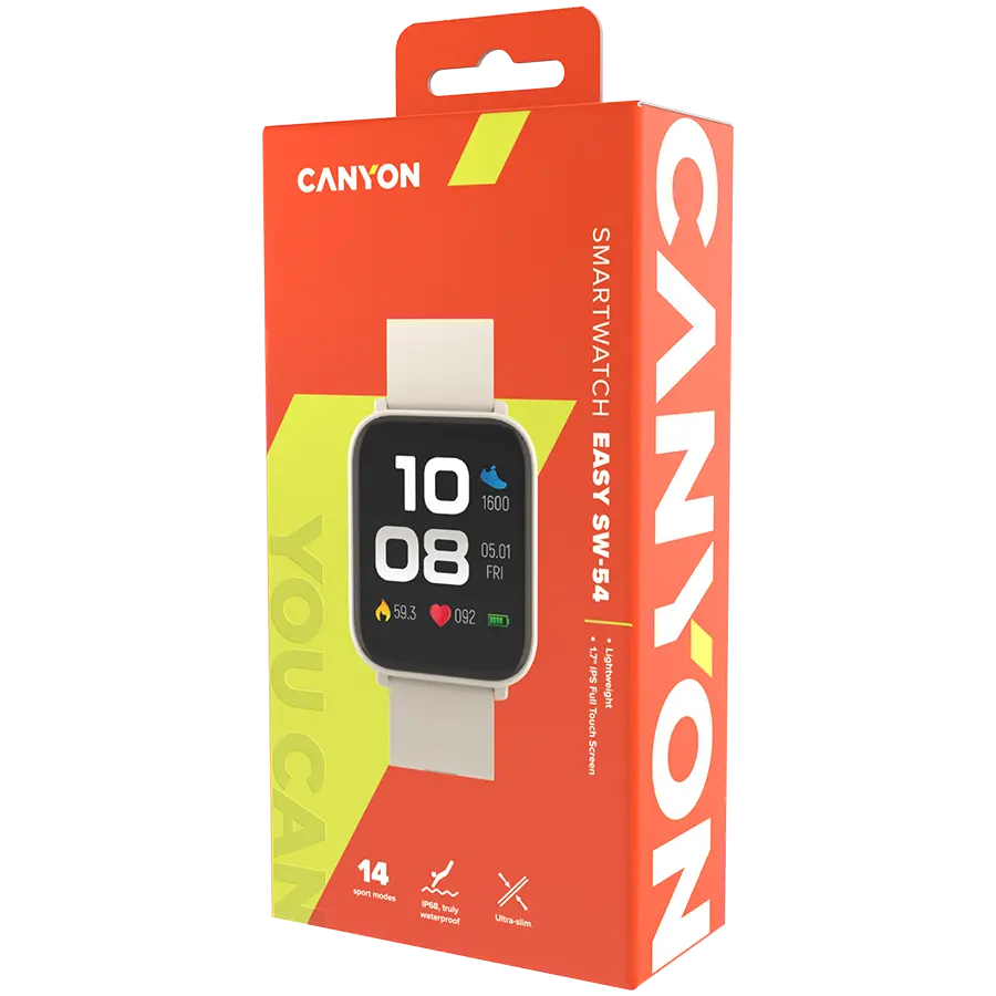 CANYON smart watch Easy SW-54 Beige - image 3