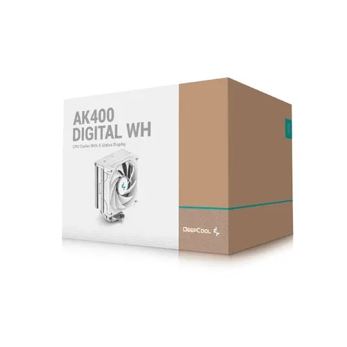 DeepCool охладител CPU Cooler AK400 Digital White - LGA1700/AM5 - image 9