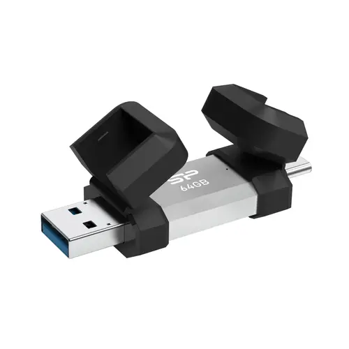 USB памет Silicon Power Mobile C51 64GB, USB-А и USB Type-C (USB 3.2 Gen 1) - image 2