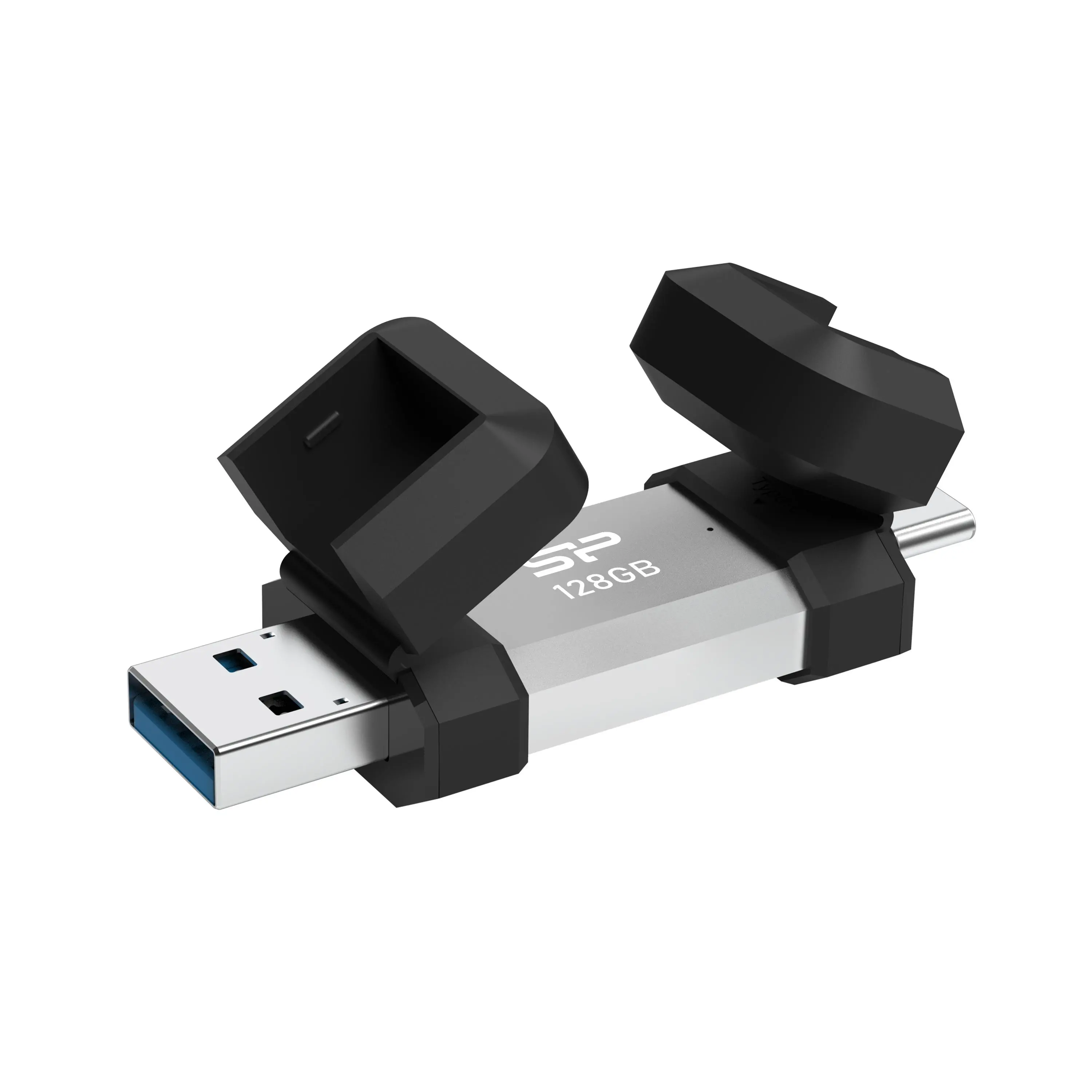 USB памет Silicon Power Mobile C51 128GB USB-A и USB Type-C (USB 3.2 Gen 1) - image 2