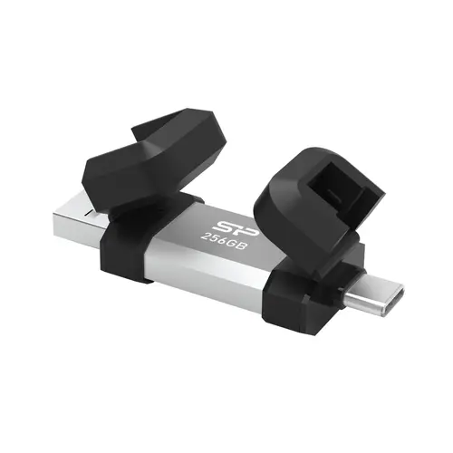USB памет Silicon Power Mobile C51 256GB USB-A и USB Type-C (USB 3.2 Gen 1) - image 1
