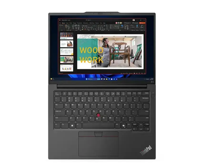 Лаптоп, Lenovo ThinkPad E14 G6 Intel Core Ultra 7 155H (up to 4.8GHz, 24MB), 32GB(16+16) DDR5-5600, 1TB SSD, 14" WUXGA (1920x1200) IPS AG,Intel Arc Graphics, FHD&IR Cam, Backlit KB, Black, WLAN, BT, 3cell, FPR, Win11Pro, 3Y Onsite - image 2