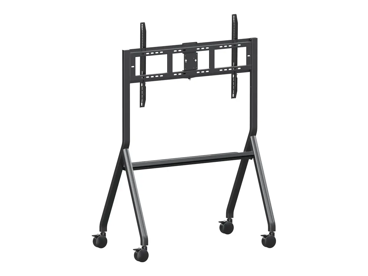 VIEWSONIC VB-STND-009 Trolley Stand Height Adjustable Trolley Cart for 65inch-105inch Display up to 120Kg VESA - image 2