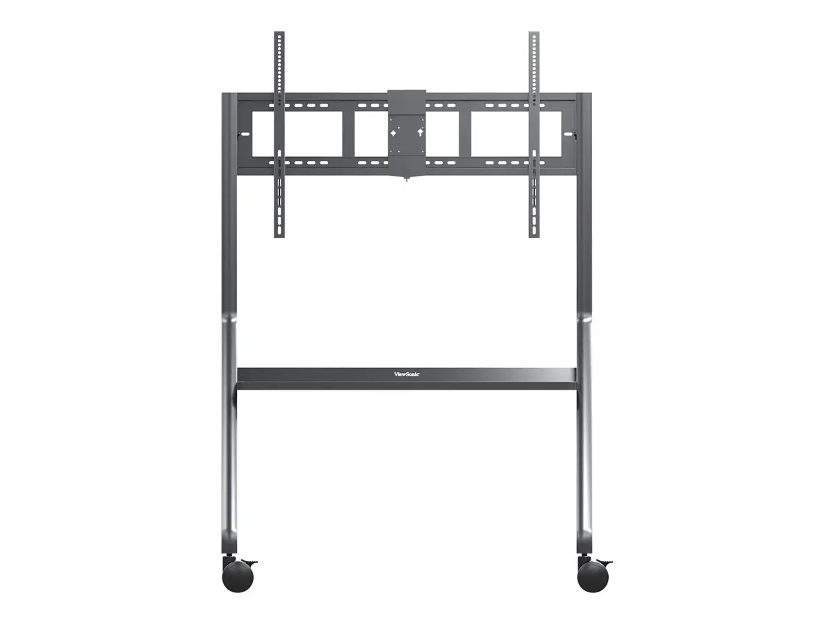 VIEWSONIC VB-STND-009 Trolley Stand Height Adjustable Trolley Cart for 65inch-105inch Display up to 120Kg VESA - image 3