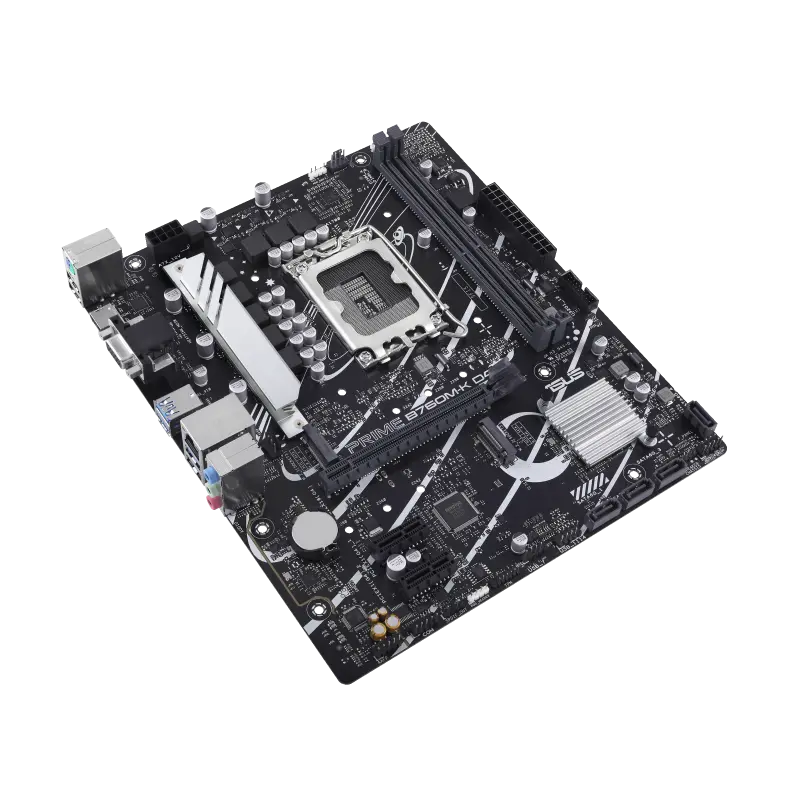ASUS PRIME B760M-K D4 LGA1700 microATX MB 2xDDR4 4xSATA 2xM.2 1xD-Sub 1xHDMI 2.0 - image 3