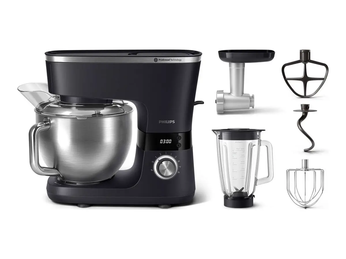 PHILIPS Mixer planetar 1000W 3 în 1 blender mașină de tocat carne