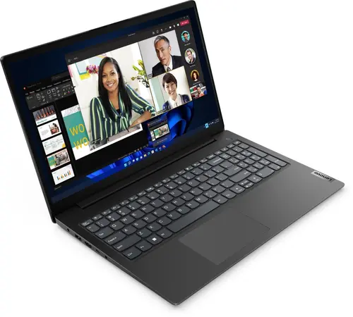Лаптоп, Lenovo V15 G4 AMD Ryzen 3 7320U (up to 4.1GHz, 4MB), 16GB LPDDR5 5500MHz, 512GB SSD, 15.6" FHD (1920x1080) TN AG, AMD Radeon 610M Graphics, WLAN, BT, HD 720p Cam, DOS, 3Y CCI - image 1