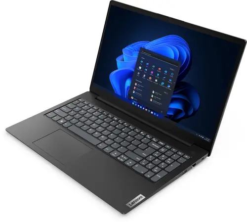 Лаптоп, Lenovo V15 G4 AMD Ryzen 3 7320U (up to 4.1GHz, 4MB), 16GB LPDDR5 5500MHz, 512GB SSD, 15.6" FHD (1920x1080) TN AG, AMD Radeon 610M Graphics, WLAN, BT, HD 720p Cam, DOS, 3Y CCI - image 2