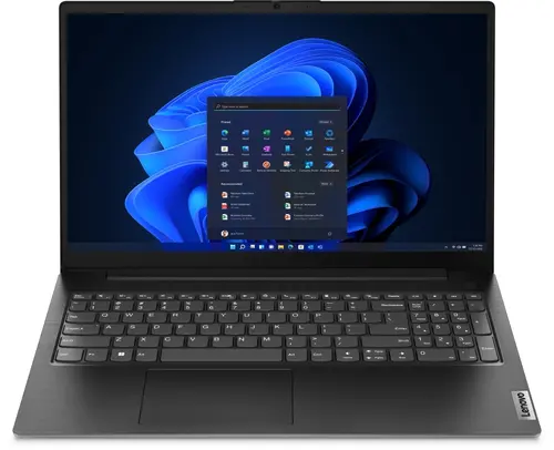 Лаптоп, Lenovo V15 G4 AMD Ryzen 3 7320U (up to 4.1GHz, 4MB), 16GB LPDDR5 5500MHz, 512GB SSD, 15.6" FHD (1920x1080) TN AG, AMD Radeon 610M Graphics, WLAN, BT, HD 720p Cam, DOS, 3Y CCI