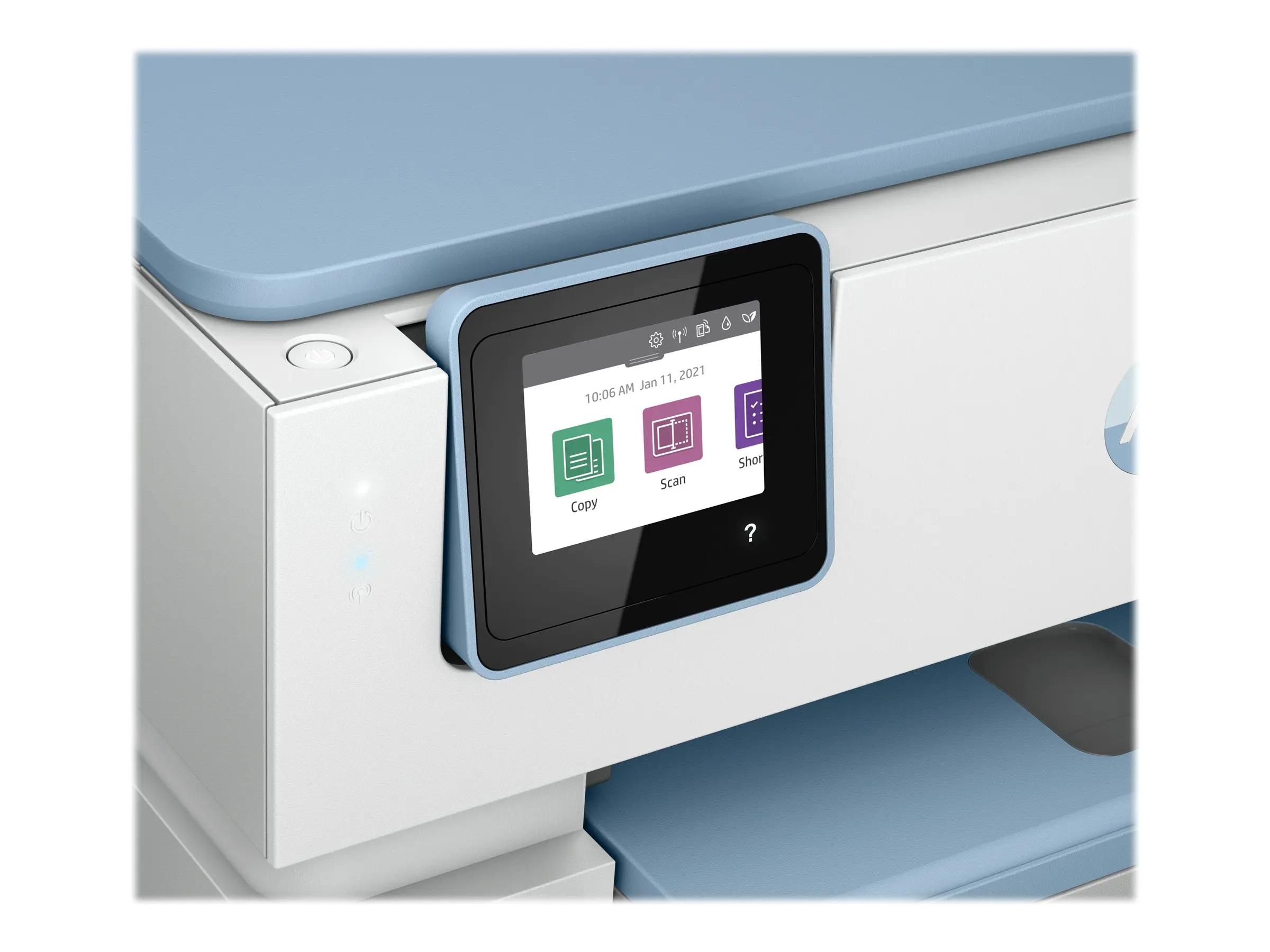 HP ENVY Inspire 7221e AiO Print Scan Copy EMEA Surf Blue Printer 15ppm/10ppm - image 4
