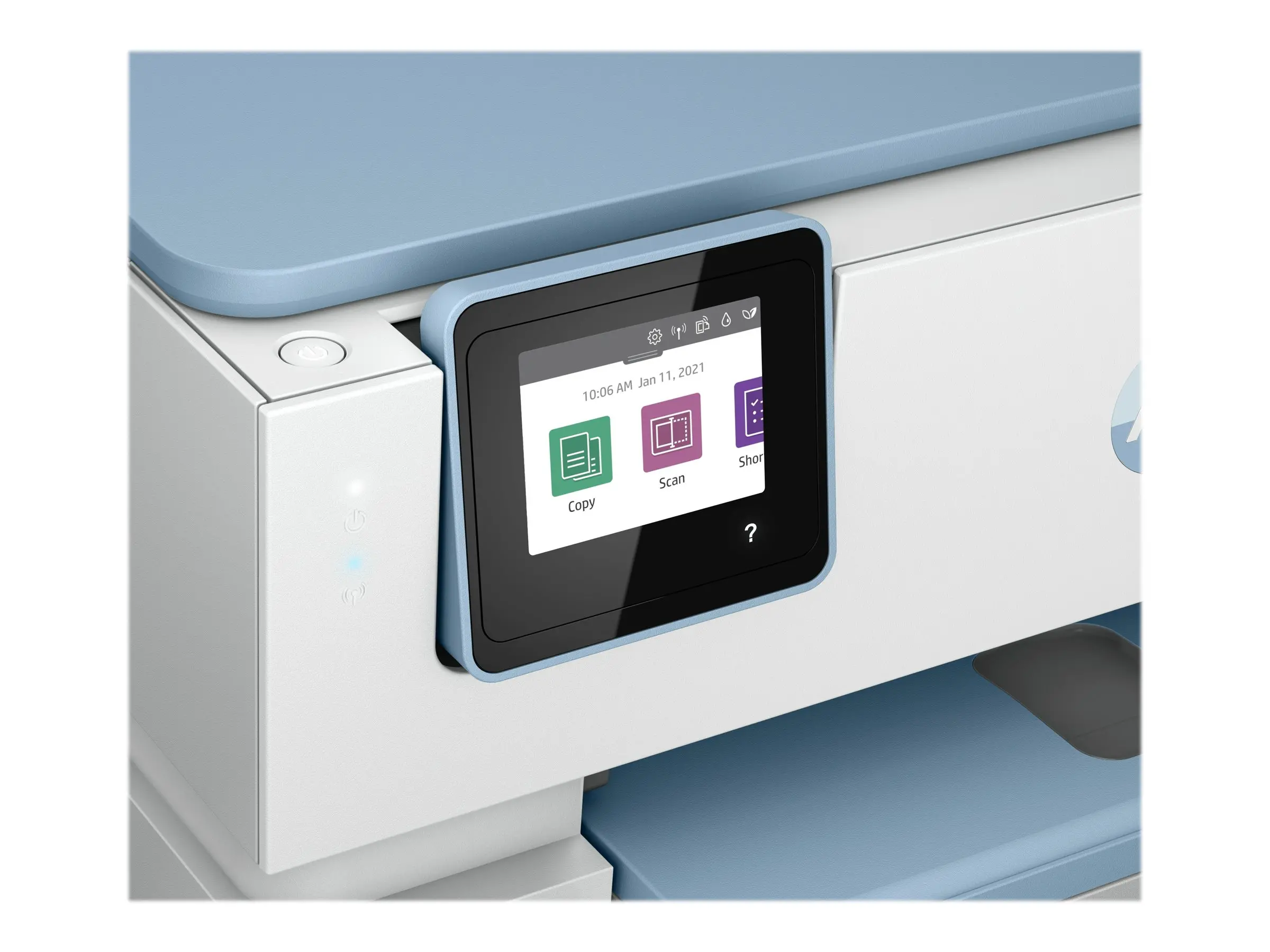 HP ENVY Inspire 7221e AiO Print Scan Copy EMEA Surf Blue Printer 15ppm/10ppm - image 5