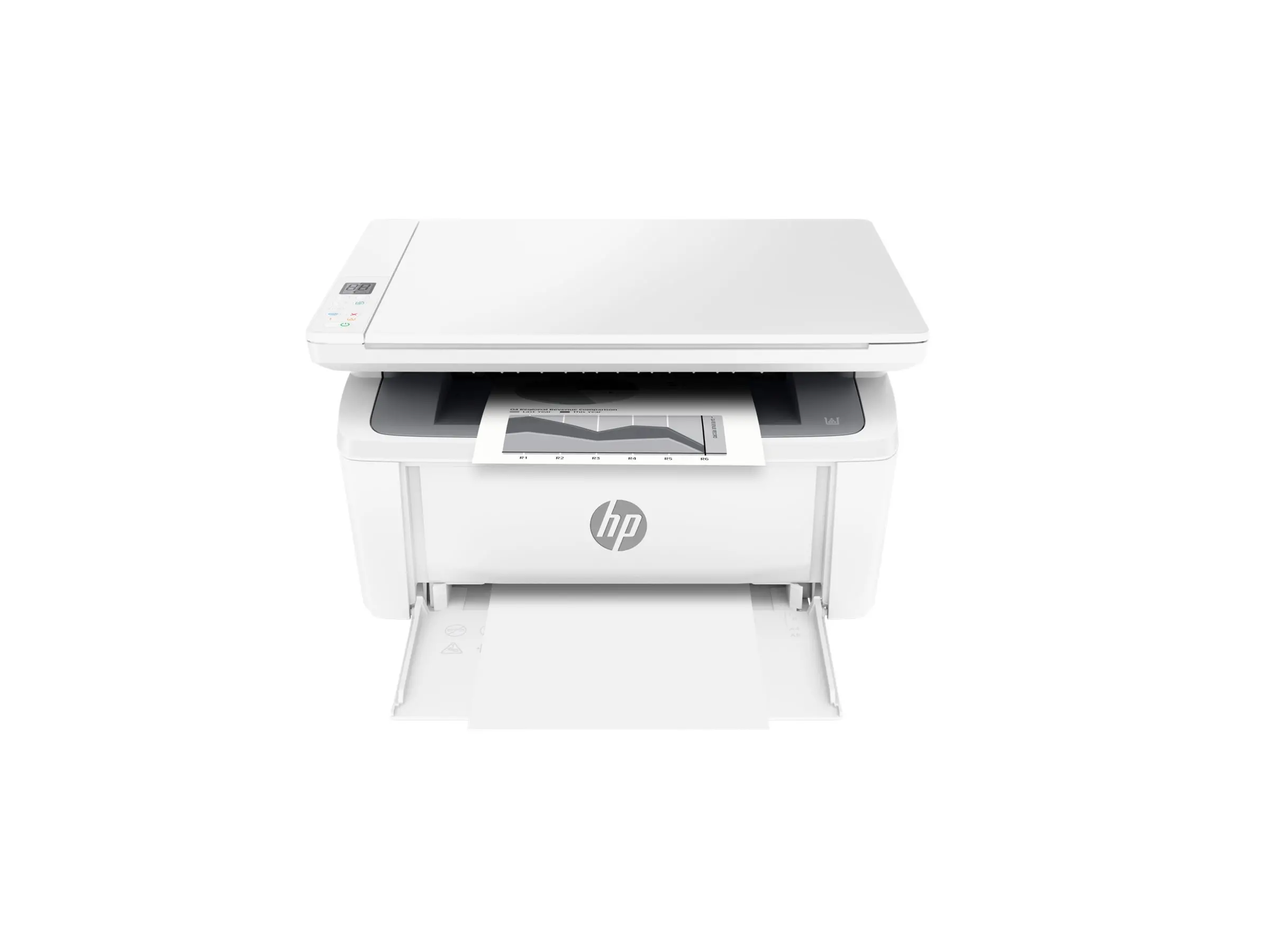 HP LaserJet MFP M140w MFP monocrom alb-negru laser A4 210x297mm A4 20ppmcopy 20ppmprint 150 coli USB 2.0 Wi-Fi Bluetooth - image 1
