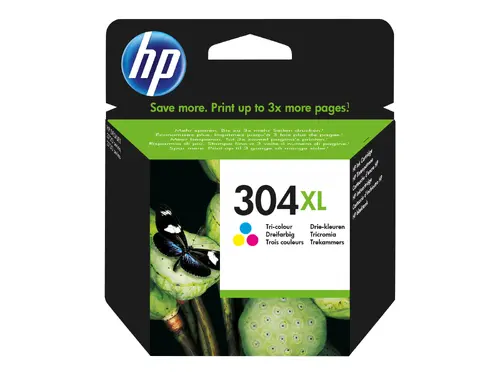 HP 304XL Tri-color Ink Cartridge - image 1