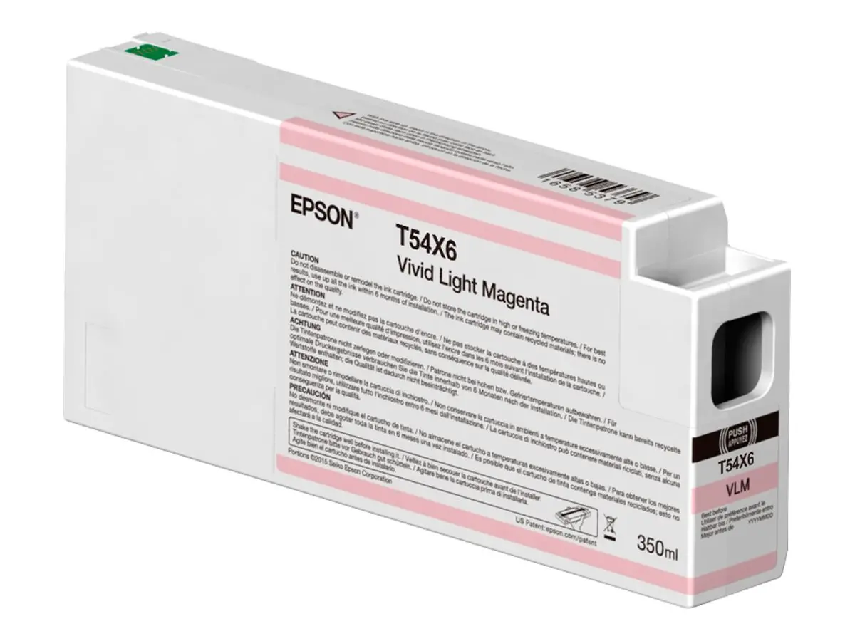 Консуматив, Epson Singlepack Vivid Light Magenta T54X60N UltraChrome HDX/HD 350ml