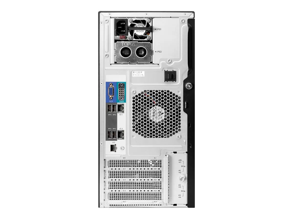 HPE ProLiant ML30 Gen10 + Tower Xeon E-2314 4-Core 2.8GHz 1x16GB-U 4xLFF Non-Hot Plug VROC 350W Server - image 1