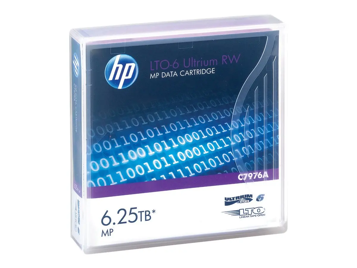 Консуматив, HP LTO6 Ultrium 6.25TB MP RW Data Tape - image 1