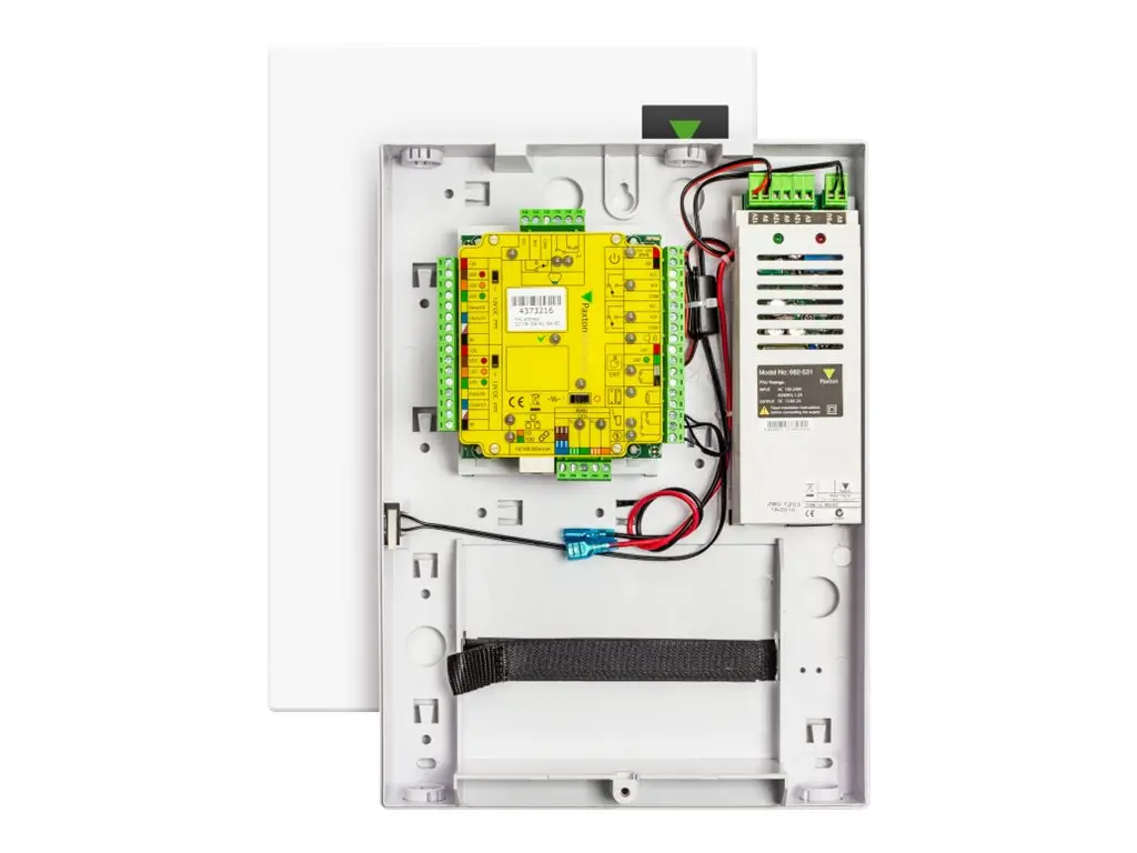 PAXTON Net2 plus 1 controler de ușă ACU cu sursă de alimentare 2A în carcasă din plastic