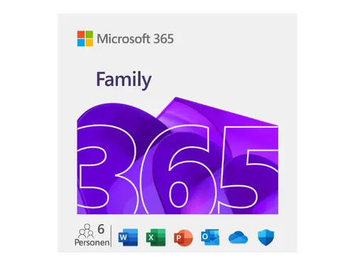 Електронен лиценз за ползване на програмен продукт, Microsoft 365 Family AllLng Sub PK Lic 1YROnline Eurozone C2R NR - image 2