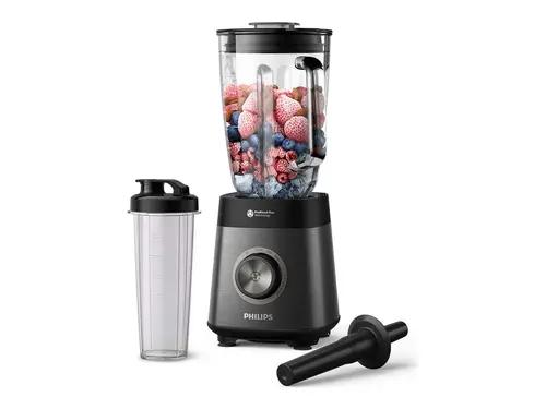 PHILIPS Blender Series 5000 1200W ProBlend Plus Vas din sticlă 2L program de curățare - 1