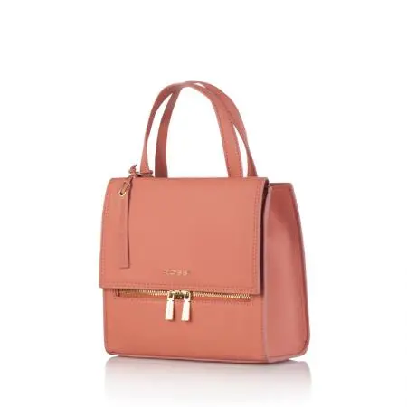Дамска малка раница в розово - ROSSI - image 1