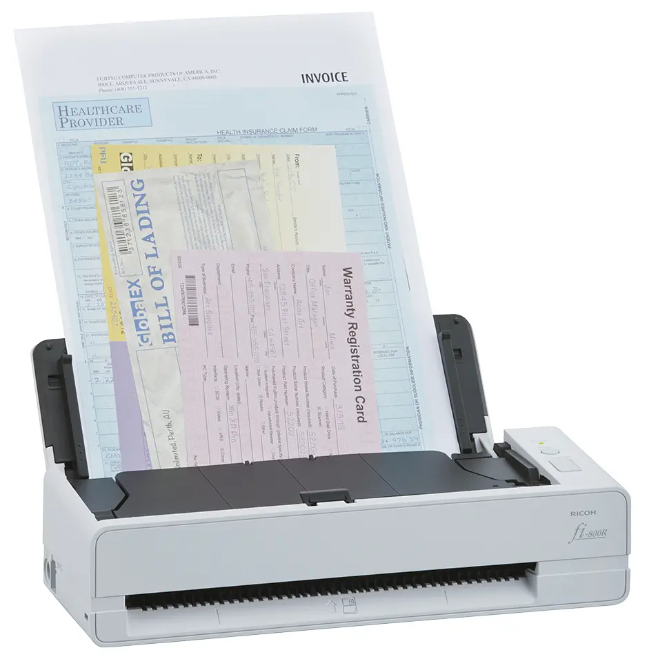 Επίπεδος γρήγορος σαρωτής Ricoh Fi-800R, 40ppm, 80 ipm, ADF, A4