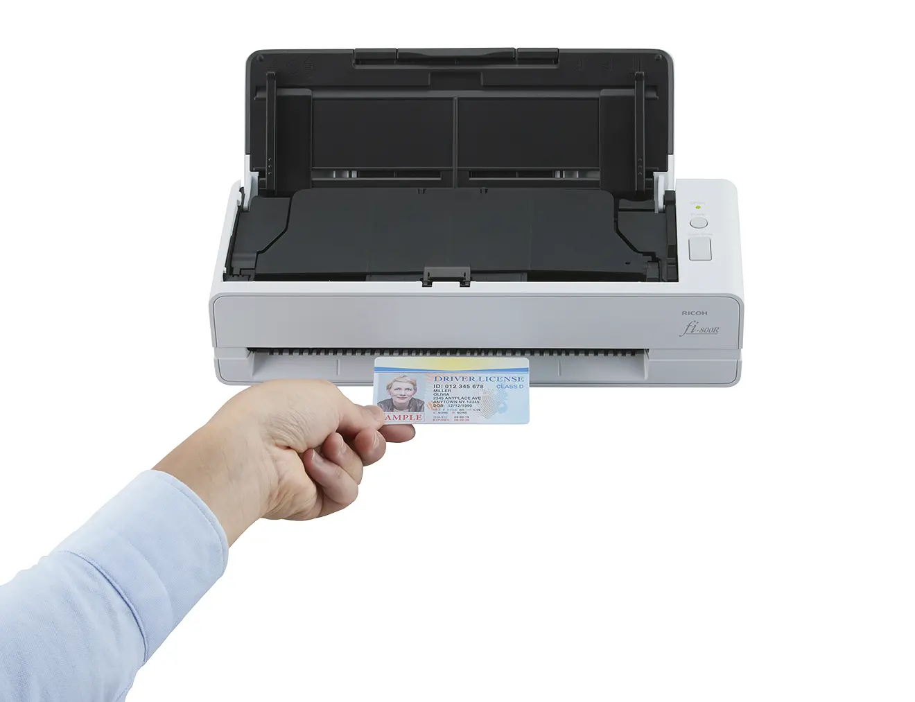 Плосък бърз скенер Ricoh Fi-800R, 40ppm, 80 ipm, ADF, A4 - image 2