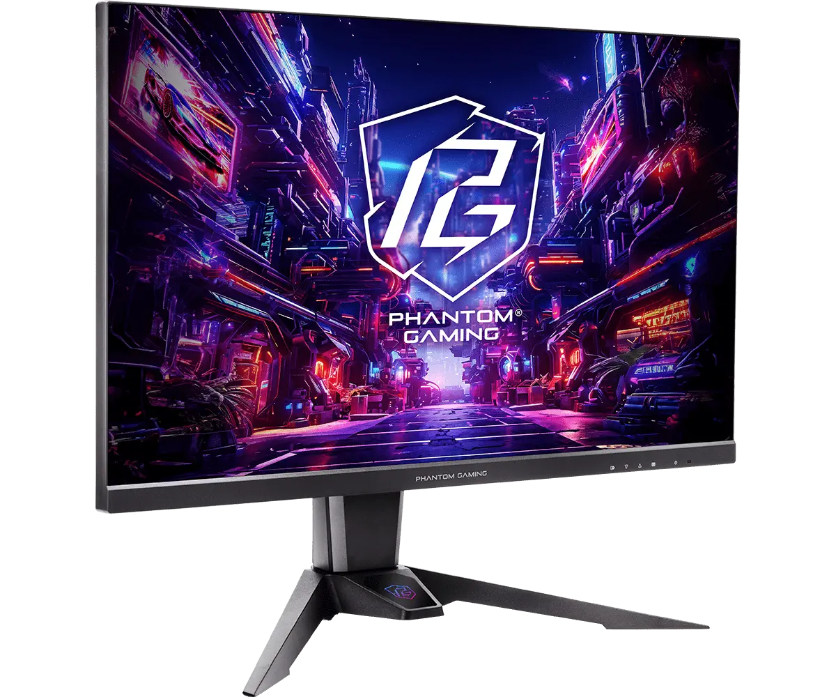 Asrock Gaming οθόνη, 27" QHD(2560x1440) IPS, 180 Hz, 99% sRGB, 1000:1, 16:9, 400 cd/m², 178º/178º, 1ms (MPRT), AMD FreeSync, Flicker-free, ρύθμιση - image 1