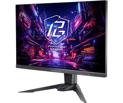 Asrock Gaming Monitor, 27" QHD(2560x1440) IPS, 180 Hz, 99% sRGB, 1000:1, 16:9, 400 cd/m², 178º/178º, 1ms (MPRT), AMD FreeSync, Flicker-free, Height, Swivel, Tilt, 2x 2W Speakers, 2x HDMI 2.0, 1x DP 1.4, 1x Audio Jack (3.5mm), Wi-Fi antenna, 3Y - image 2
