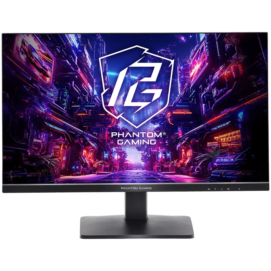 Asrock Gaming Monitor, 27" QHD(2560x1440) IPS, Anti-Glare, 180 Hz, 99% sRGB, 1000:1, 16:9, 400 cd/m², 178º/178º, 1ms (MPRT), AMD FreeSync, Flicker-free, Tilt, VESA, 2x 2W Speakers, 2x HDMI 2.0, 1x DP 1.4, 1x Audio Jack (3.5mm), 3Y