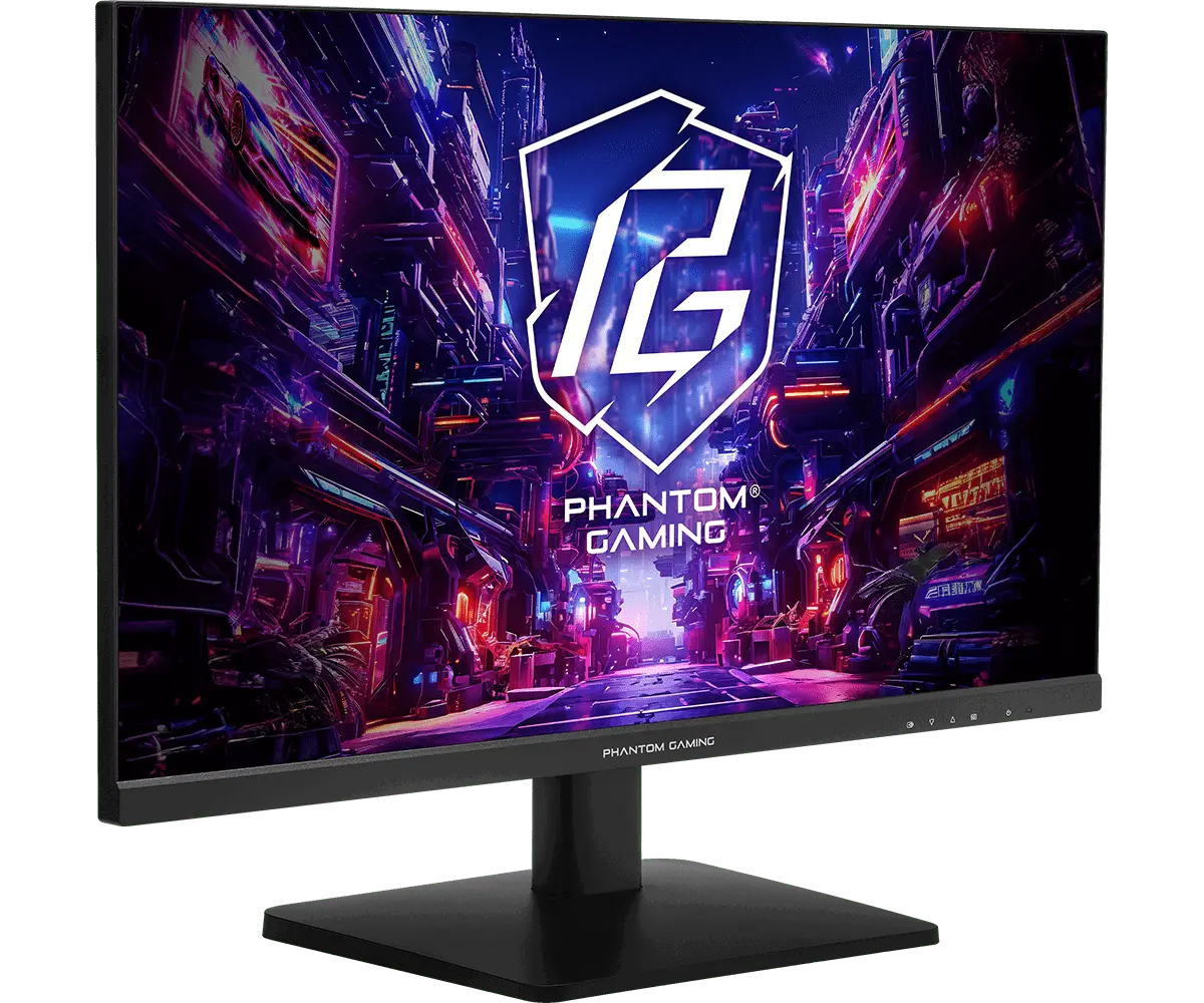 Asrock Gaming οθόνη, 27" QHD(2560x1440) IPS, Anti-Glare, 180 Hz, 99% sRGB, 1000:1, 16:9, 400 cd/m², 178º/178º, 1ms (MPRT), AMD FreeSync, Flicker-free - image 1