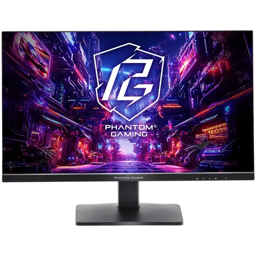 Asrock Gaming Monitor, 27" QHD(2560x1440) IPS, Anti-Glare, 180 Hz, 99% sRGB, 1000:1, 16:9, 400 cd/m², 178º/178º, 1ms (MPRT), AMD FreeSync, Flicker-free, Tilt, VESA, 2x 2W Speakers, 2x HDMI 2.0, 1x DP 1.4, 1x Audio Jack (3.5mm), 3Y