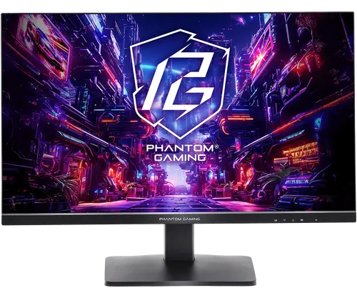 Asrock Gaming οθόνη, 27" QHD(2560x1440) IPS, Anti-Glare, 180 Hz, 99% sRGB, 1000:1, 16:9, 400 cd/m², 178º/178º, 1ms (MPRT), AMD FreeSync, Flicker-free - 1