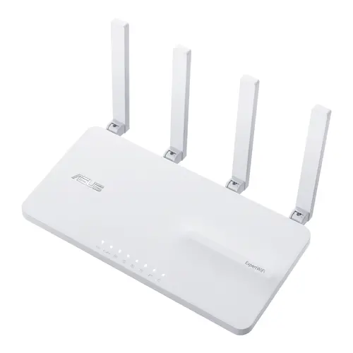 Рутер, Asus Business Router & Access Point ExpertWiFi EBR63, AX3000, Dual-Band, Quad-Core 1.7GHz CPU, 256MB/512MB Flash/RAM, Gigabit, OFDMA, Beamforming, Switch & Security Gateway, 5 SSIDs, VLAN, SDN, site-to-sit VPN, wall mounting, White - image 4