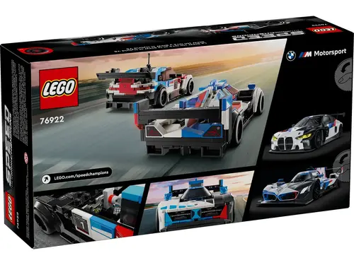 LEGO Speed Champions - BMW M4 GT3 & BMW M Hybrid V8 Race Cars - 76922 - image 4