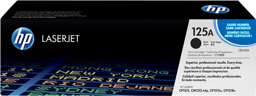 КАСЕТА ЗА HP Color Laserjet CP1215/CP1515N/CP1518/CM1312 - Black - /125A/ - PN CB540A