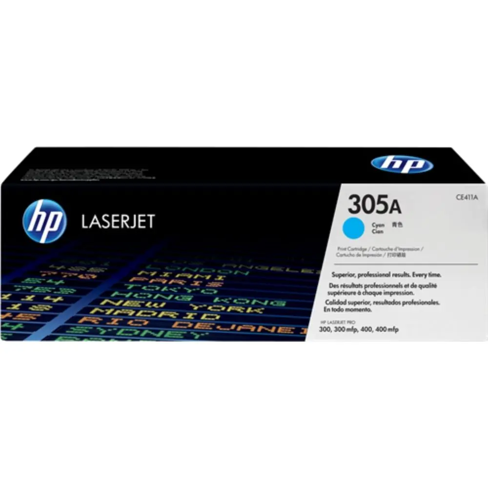 CARTUȘ PENTRU HP Color Laserjet PRO 300/400 Color Printer/MFP series - Cyan - /305A/ - PN CE411A