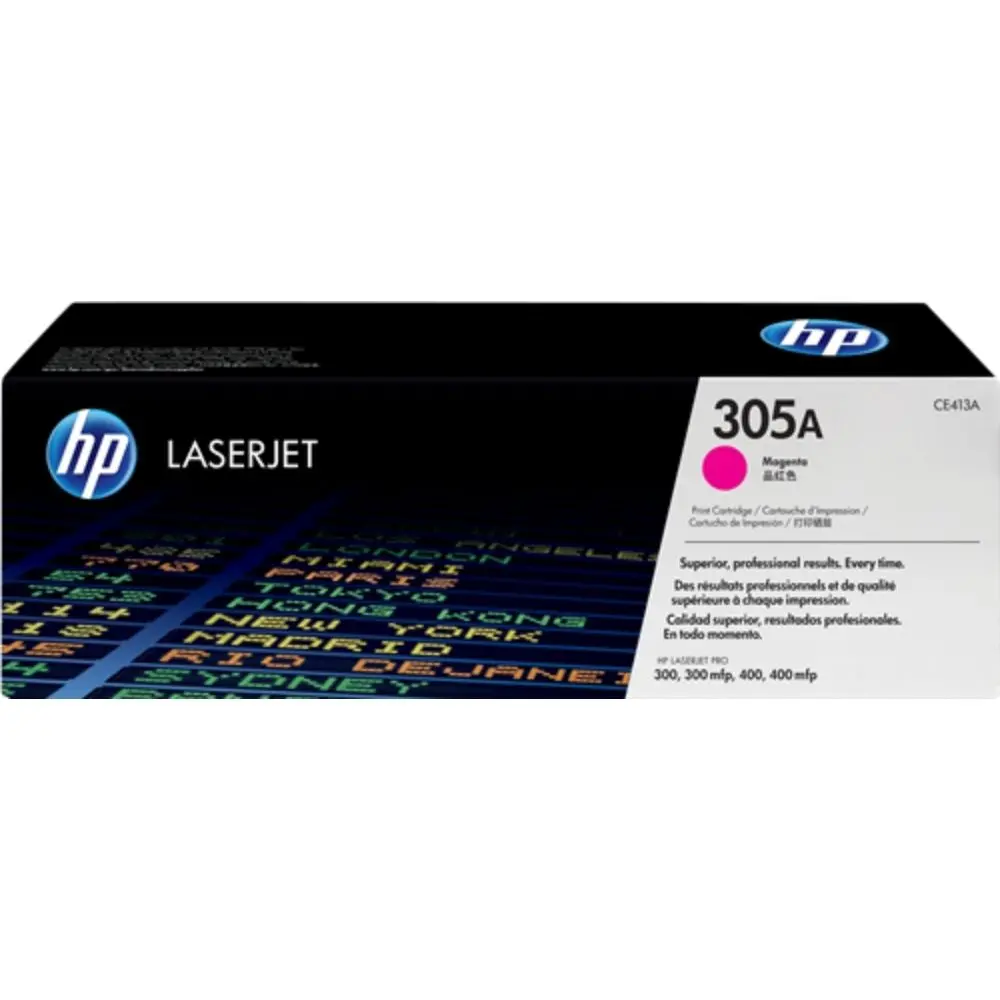 КАСЕТА ЗА HP Color Laserjet PRO 300/400 Color Printer/MFP series - Magenta - /305A/ - PN CE413A