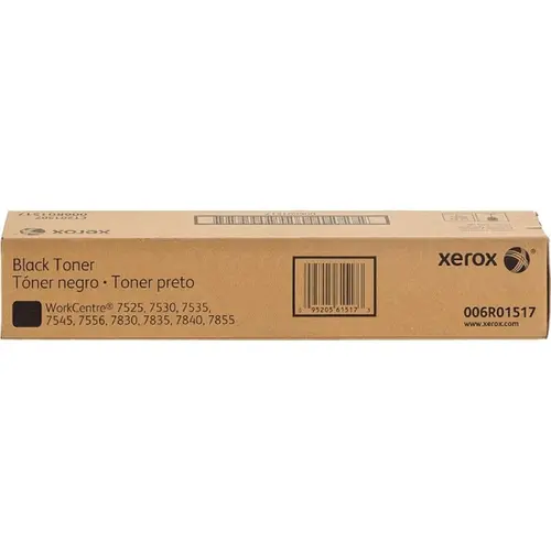 CARTUȘ PENTRU XEROX Work Centre 7525/7530/7535/7545/7556/7830/7835/7845/7855 - Negru - PN 006R01517 - 1