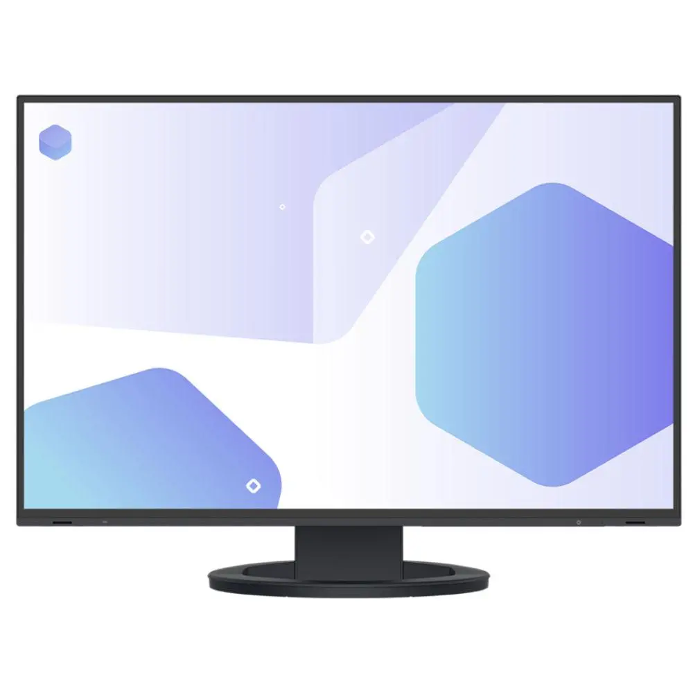 Monitor EIZO FlexScan EV2485, IPS, 24 inch, Wide, UXGA, DisplayPort, HDMI, USB-C, USB Hub, Negru