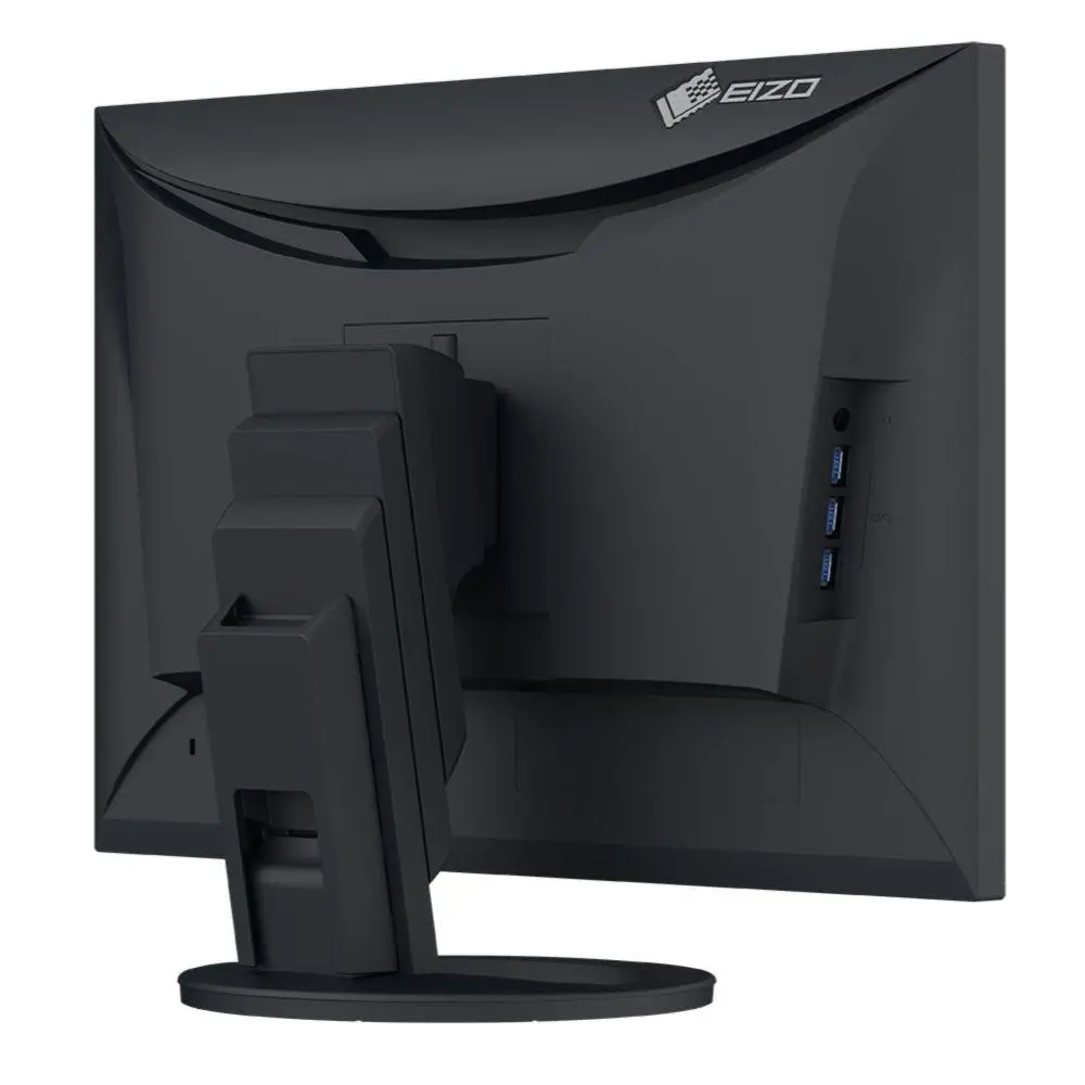 Monitor EIZO FlexScan EV2485, IPS, 24 inch, Wide, UXGA, DisplayPort, HDMI, USB-C, USB Hub, Negru - image 6