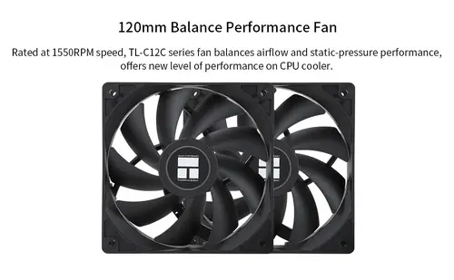 Thermalright ψύκτρα CPU Cooler Peerless Assassin 120 SE - Dual-Tower - LGA1851/LGA1700/AM5 - 15