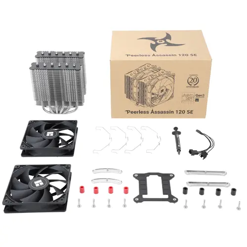 Thermalright cooler CPU Cooler Peerless Assassin 120 SE - Dual-Tower - LGA1851/LGA1700/AM5 - 9