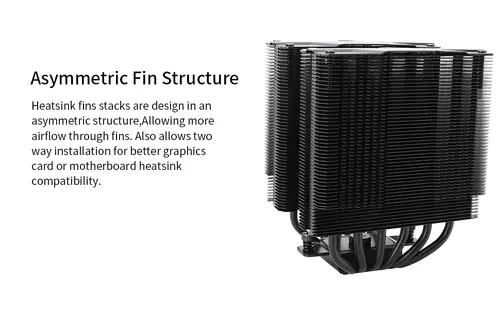 Thermalright cooler CPU Cooler Peerless Assassin 120 Black - Dual-Tower - LGA1851/LGA1700/AM5 - 11