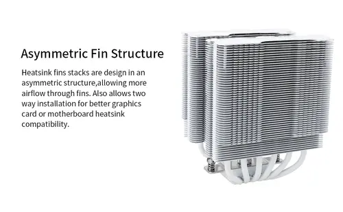 Thermalright охладител CPU Cooler Peerless Assassin 120 White A-RGB - Dual-Tower - LGA1851/LGA1700/AM5 - image 8