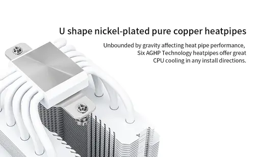 Thermalright охладител CPU Cooler Peerless Assassin 120 White - Dual-Tower - LGA1851/LGA1700/AM5 - image 12