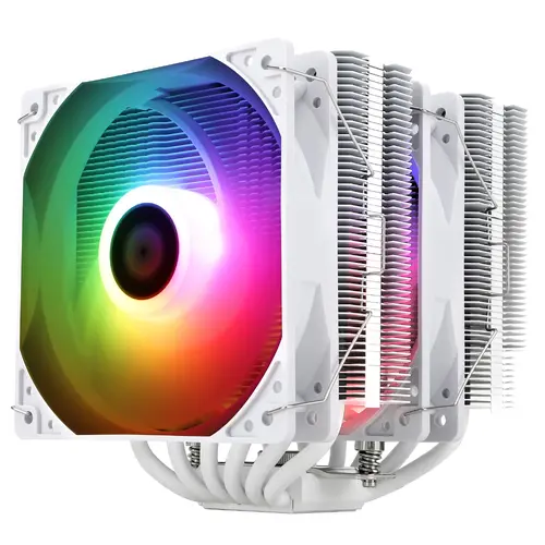 Thermalright cooler CPU Peerless Assassin 120 SE A-RGB Alb - Turn dublu - LGA1851/LGA1700/AM5 - 1